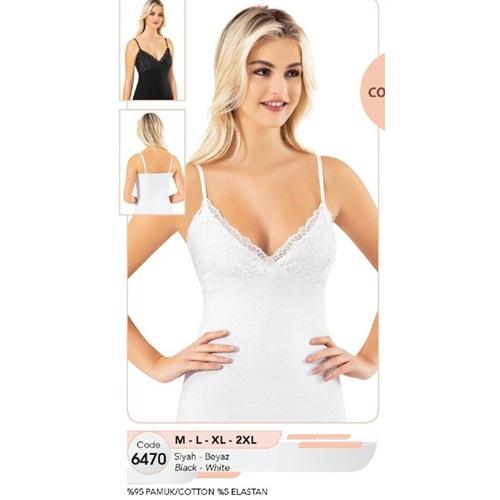 Kota 6470 Bayan Penye İp Askılı Modelli Atlet