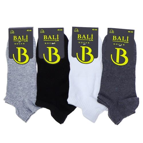 Bali 420 Erkek Cotton Likralı Dikişsiz Patik Çorap