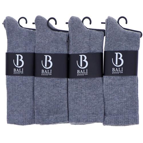 Bali 1000 Erkek Cotton Likralı Dikişsiz Taban Altı Havlu Soket Çorap