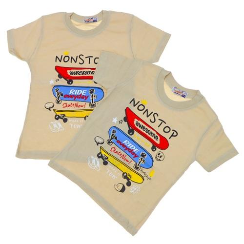 Minika Erkek Çocuk Penye Baskılı Tişört 3-10 Yaş