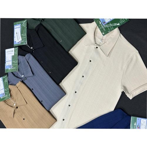 Blr 1263 Los Santos Erkek Yakalı Duble Kol Atlas Düğmeli Gömlek S-2XL