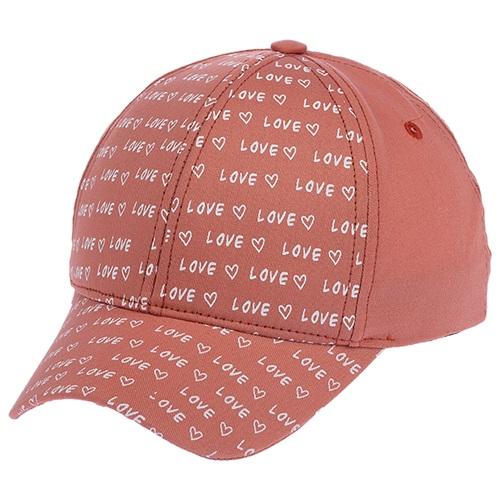 Kitti Y-25240-03 Kız Çocuk Love Baskılı Şapka 4-8 Yaş