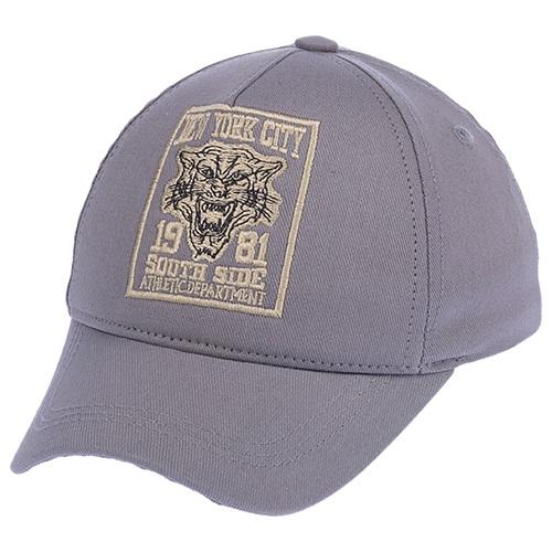 Kitti P-Y25250-04 Erkek Çocuk Aslan Nakışlı Şapka 4-8 Yaş