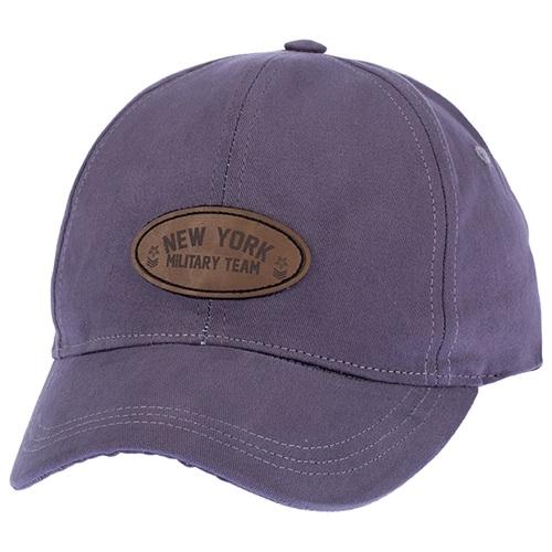 Kitti P-Y25380-02 Erkek Çocuk Deri Etiketli F85 Nakışlı Kep Şapka 9-15 Yaş