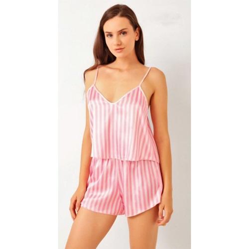 Love Secret 4000 Bayan Saten Şortlu Takım 75-90 (4 Lü)