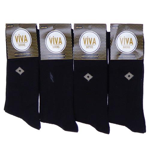 Viva 0029 Erkek Likralı Desenli Mevsimlik Soket Çorap