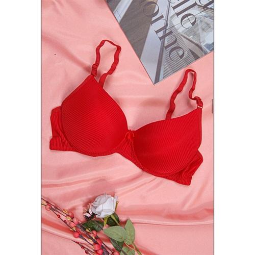 Dö Perla 3000 Bayan Mikro Çizgili Desteksiz Sütyen 80-95