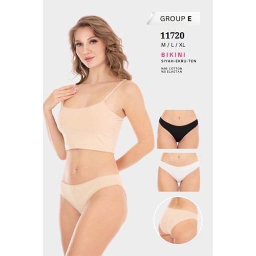 Berrak 11720 Bayan Penye Bikini Külot M-XL