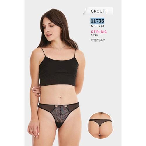 Berrak 11736 Bayan String Tanga Külot M-XL