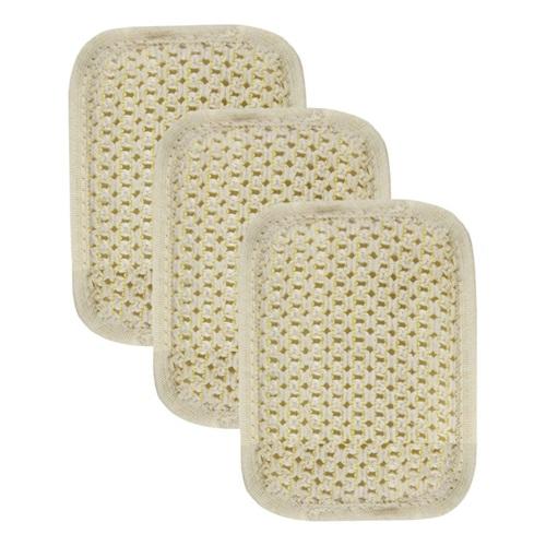 Carelly CR-F 3089 Doğal Pamuk Eldiveni Yüz Ve Vücut Kesesi