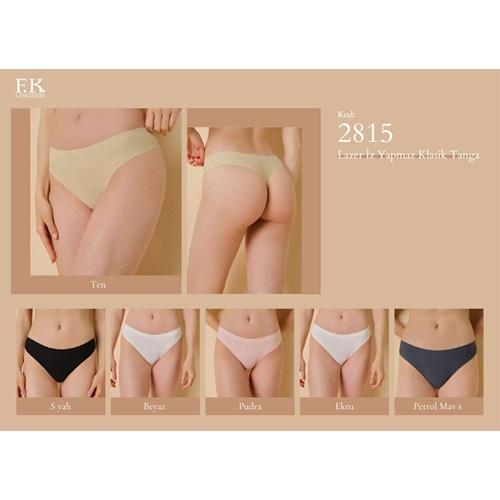 F-K 2815 Bayan Lazer Kesim Külot S-XL
