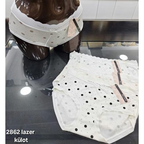 F-K 2862 Bayan Yüksek Bel Külot S-XL