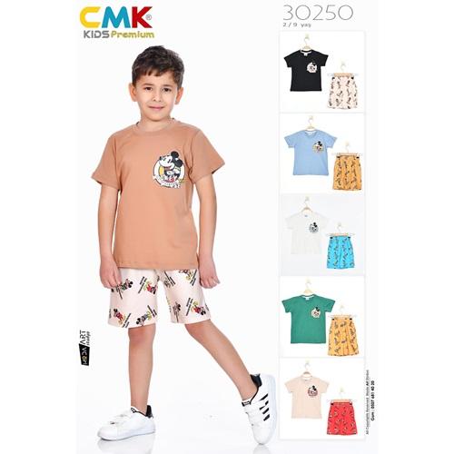 CMK KIDS 30250 Erkek Çocuk Mickey The Mous Baskılı 2 Li Takım 2-9 Yaş