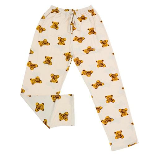 Rengoo 1073 Bayan Milan Baskılı Pijama Tek Alt M-2XL(4 Lü)