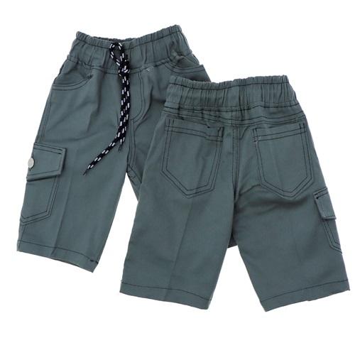 Can Kids Erkek Çocuk Kargo Komando Cepli Keten Kapri 8-12 Yaş(5 Li)