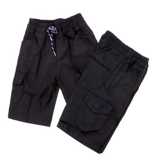 Can Kids Erkek Çocuk Kargo Komando Cepli Keten Tekleme Kapri 8-12 Yaş (5 Li)