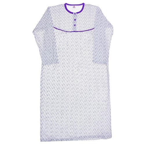 YenTeks 501 Bayan 3 Düğmeli Şardonlu Gecelik M-2XL