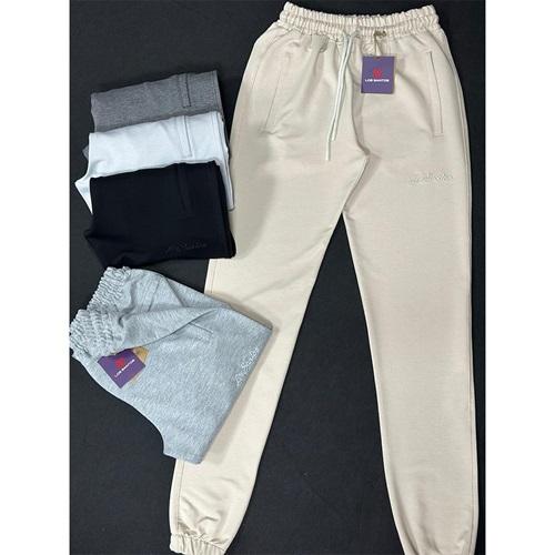 Los Santos 13004 Erkek Penye Kompak 3 Flatolu Fermuarlı Lastikli Paça Eşofman Alt S-2XL