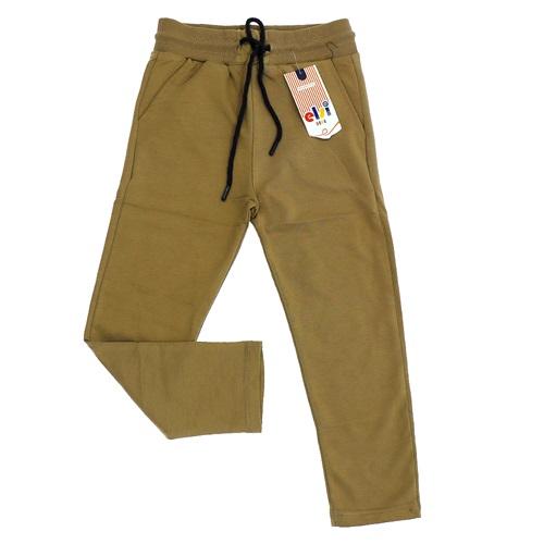 Elsi Bebe 4265 Çocuk Kemerli Düz Paça Resme Kompak Eşofman Alt 7-11 Yaş