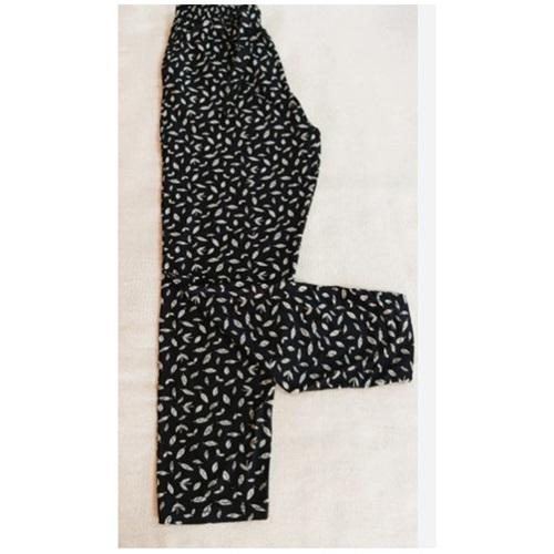 Avatar 25997 Bayan Battal Desenli Turlu Viskon Geniş Paça Cepli Tek Alt 1-2 (4 Lü)