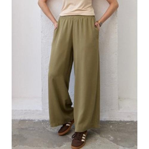 Avatar 25990 Bayan Modal Önü Kemer Arka Lastikli Geniş Paça Cepli Tek Alt S-2XL (5 Li)