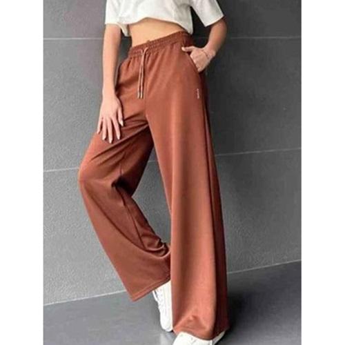 Oysho 25912 Bayan Modal Oysho Baskılı Geniş Paça Eşofman Alt S-M-L (5 Li)