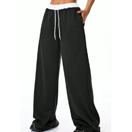 Avatar 25941 Bayan Keten Kemer Şeritli Geniş Paça Cepli Tek Alt S-2XL (5 Li)