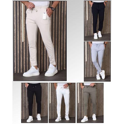 Atrax E-654 Erkek Diagonel Jagger Lufian Eşofman Alt S-2XL