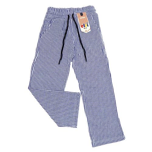 Elsi Bebe 4261 Çocuk Çizgili Geniş Paça Eşofman Alt 7-11 Yaş