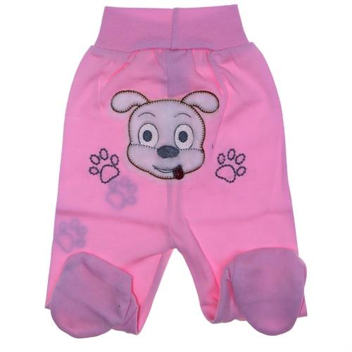 Kardelya 5200 Kabartma Nakış Patikli Renkli Bebe Tek Alt 3-6-9 Ay