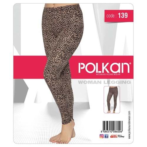 Polkan 139 Bayan Leopar Tayt