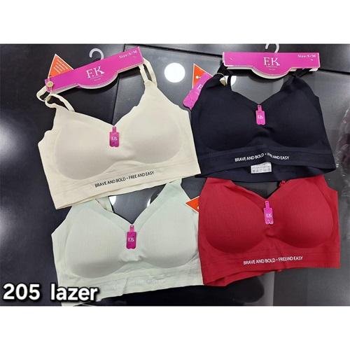 F.K 205 Bayan Pedli Lazer Kesim Sütyen SM-LXL