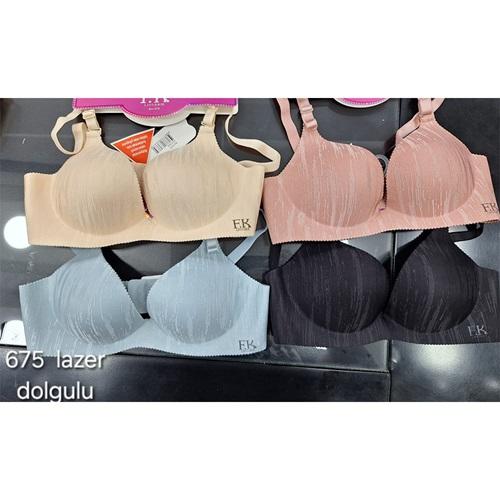 F.K 675 Bayan Destekli Lazer Kesim Sütyen 75-90