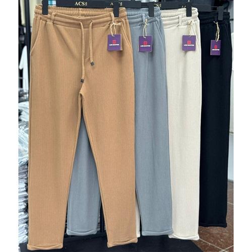 Los Santos 9251 Erkek Desna Yan Cepli Yarım Lastikli Kemer Duble Paça Eşofman Alt S-2XL