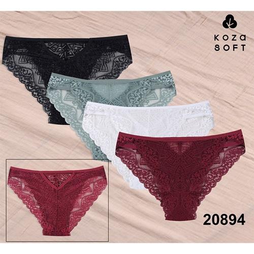 Koza 20894 Bayan Dantelli Bikini Külot (10 Lu)