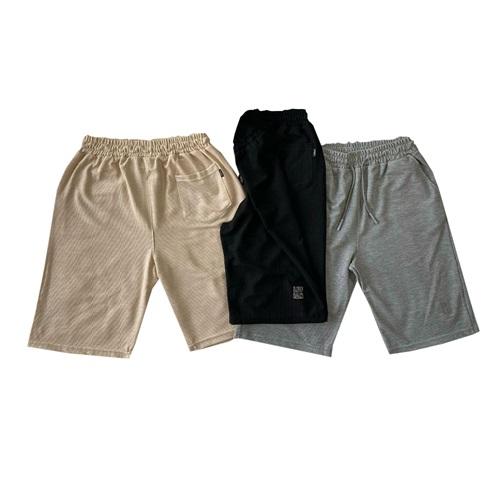 Lufian Erkek Kapris Kumaş Arka Cep Yapıştırma Bermuda Şort S-2XL (5 Li)