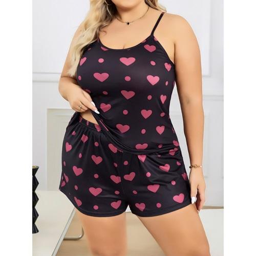 Lily Bicnca 13076 Bayan Fantazi Şortlu Takım Gecelik