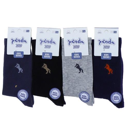 Panda P11 Erkek Çocuk Kolej Soket Çorap