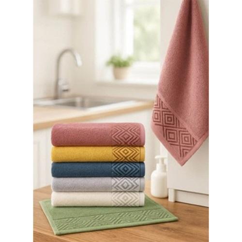 Şelale Luxury 808 Kare Desen Mutfak Havlusu 30x50