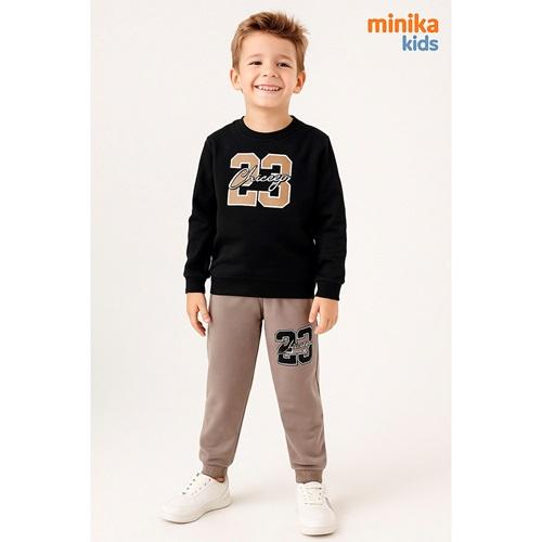 Minika Erkek Çocuk 2 İp 23 Baskılı Takım 3-10 Yaş