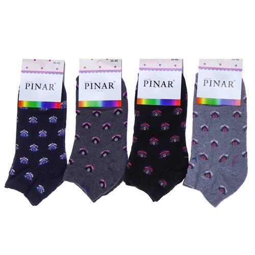 Pınar 0241 Bayan Likralı Havlu Patik Çorap