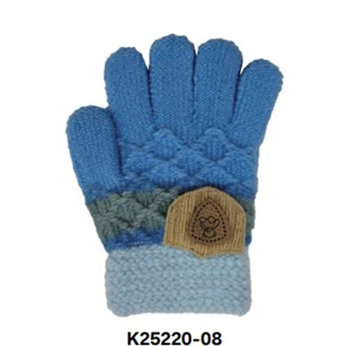 Kitti 25220-08 Erkek Çocuk Anaokulu Örme Eldiven 3-6 Yaş
