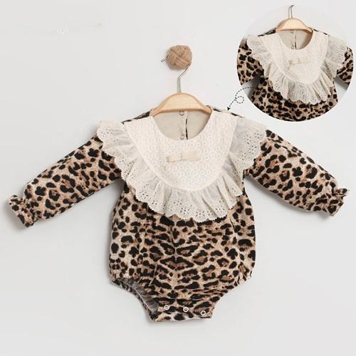 Tufitto 1631 Kız Bebe Kalp100 Leopar Badı 9-24 Ay