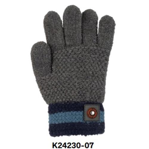 Kitti K24230-07 Erkek Çocuk Örme Eldiven 4-8 Yaş