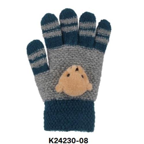 Kitti K24230-08 Erkek Çocuk Mikro Oyuncaklı Örme Eldiven 4-8 Yaş