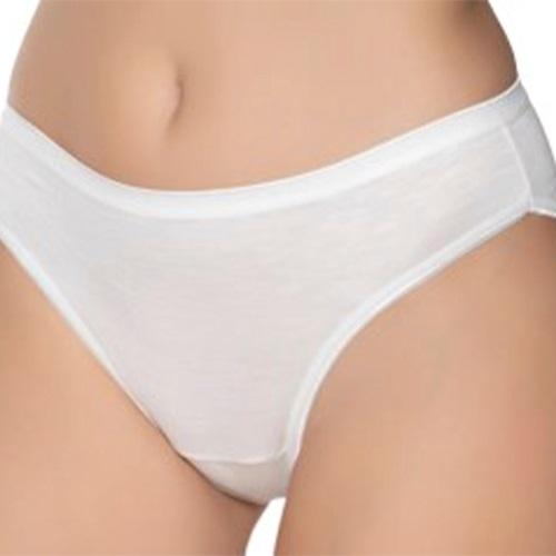 Gümüş 6045 Bayan Penye Likralı Nefes Alan Özel Doku Bikini