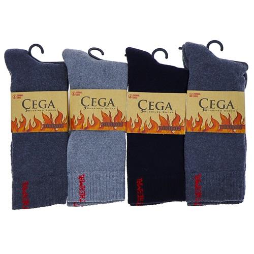 Çega Termal 1254 Erkek Dikişsiz Likralı Termal Soket Çorap