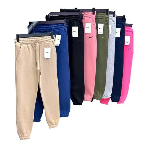 Erkam Ü 62237 Kız Çocuk 3 İp Ges Nike Baskılı Paça Lastikli Eşofman Alt 9-12 Yaş