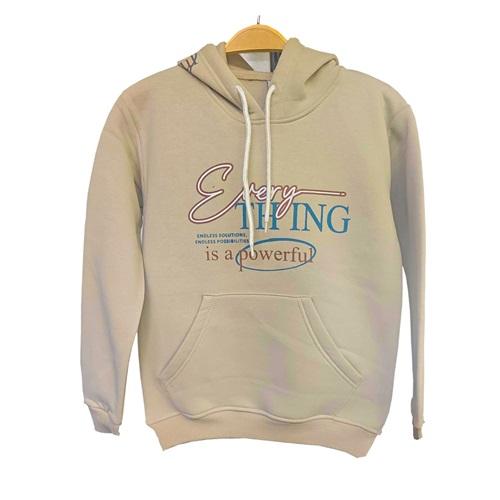 Kardeşler Lıfe Erkek Çocuk 3 İplik Kapşonlu Every Thing Baskılı Sweat 5-8 Yaş