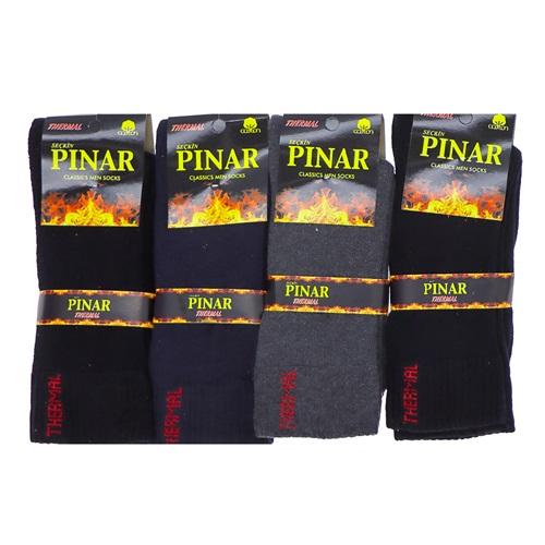 Pınar 0098 Erkek Thermal Likralı Havlu Soket Çorap